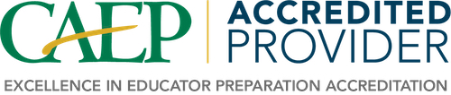 CAEP accreditation logo
